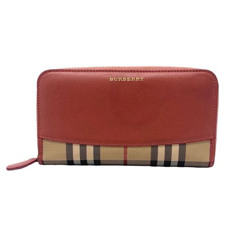 burberry zippy wallet|Burberry wallet sale outlet.